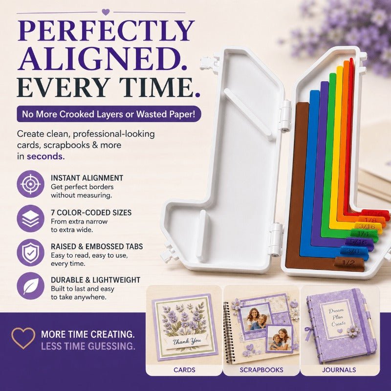 Creston Craft Alignment Set | 7 Precision Sizes for Accurate Crafting - Hartwella