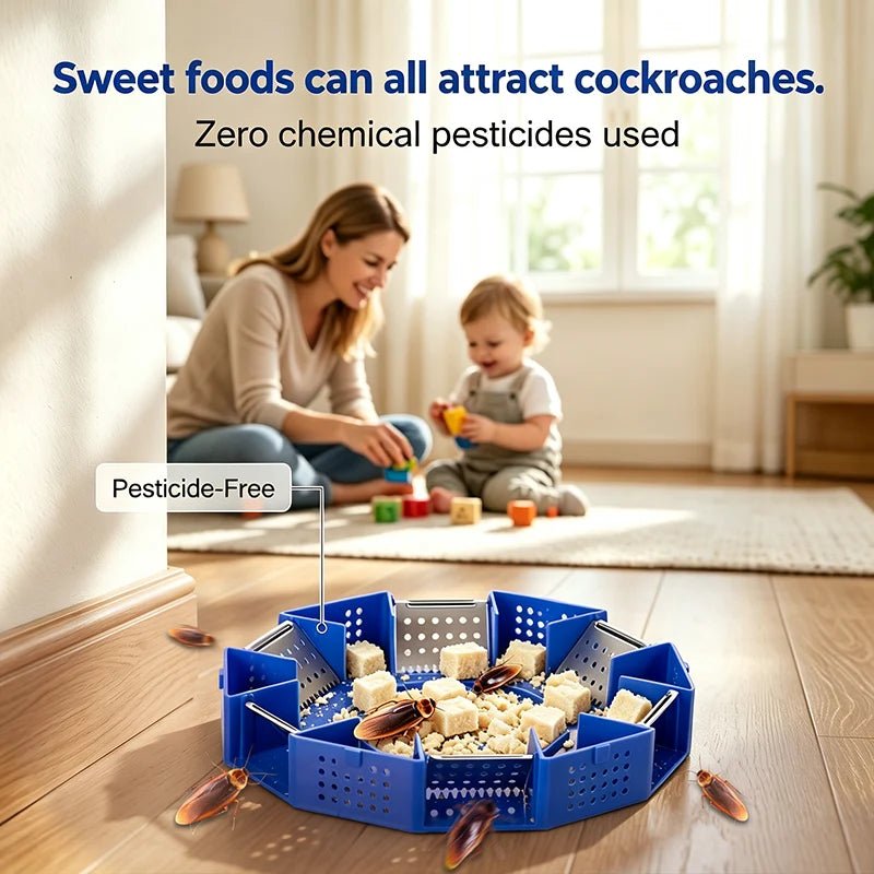 Creston Six-Door Cockroach Trap | Non-Toxic, Physical Pest Control - Hartwella