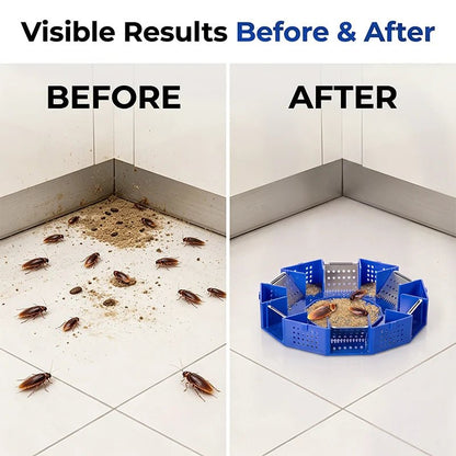 Creston Six-Door Cockroach Trap | Non-Toxic, Physical Pest Control - Hartwella
