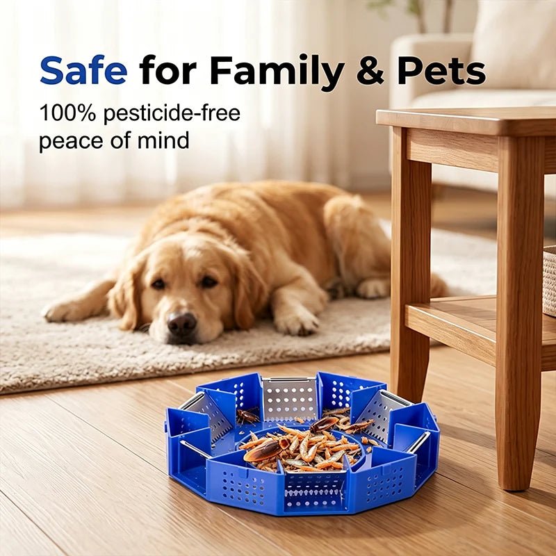 Creston Six-Door Cockroach Trap | Non-Toxic, Physical Pest Control - Hartwella