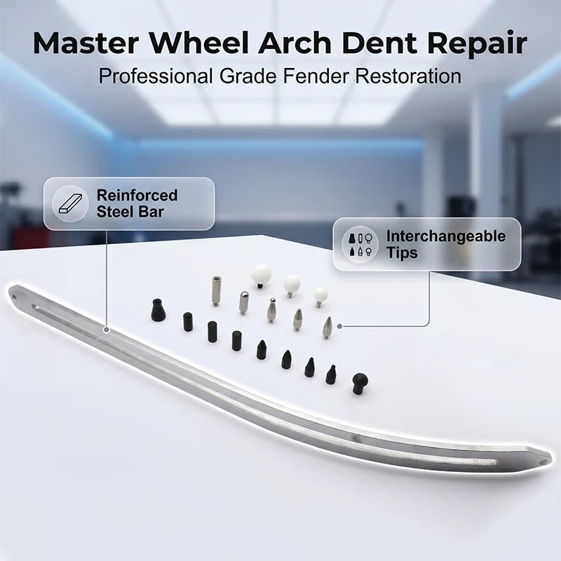 Creston Wheel Arch Restoration Kit | Stainless Steel Slide Bar with Interchangeable Tips - Hartwella