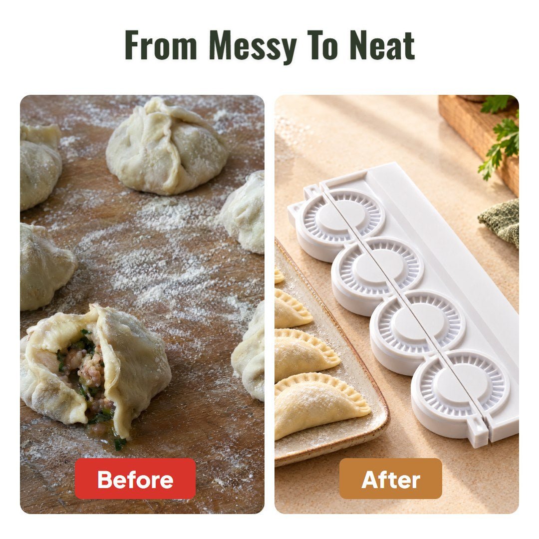 Crimpo™ 4-Cup Dumpling Press