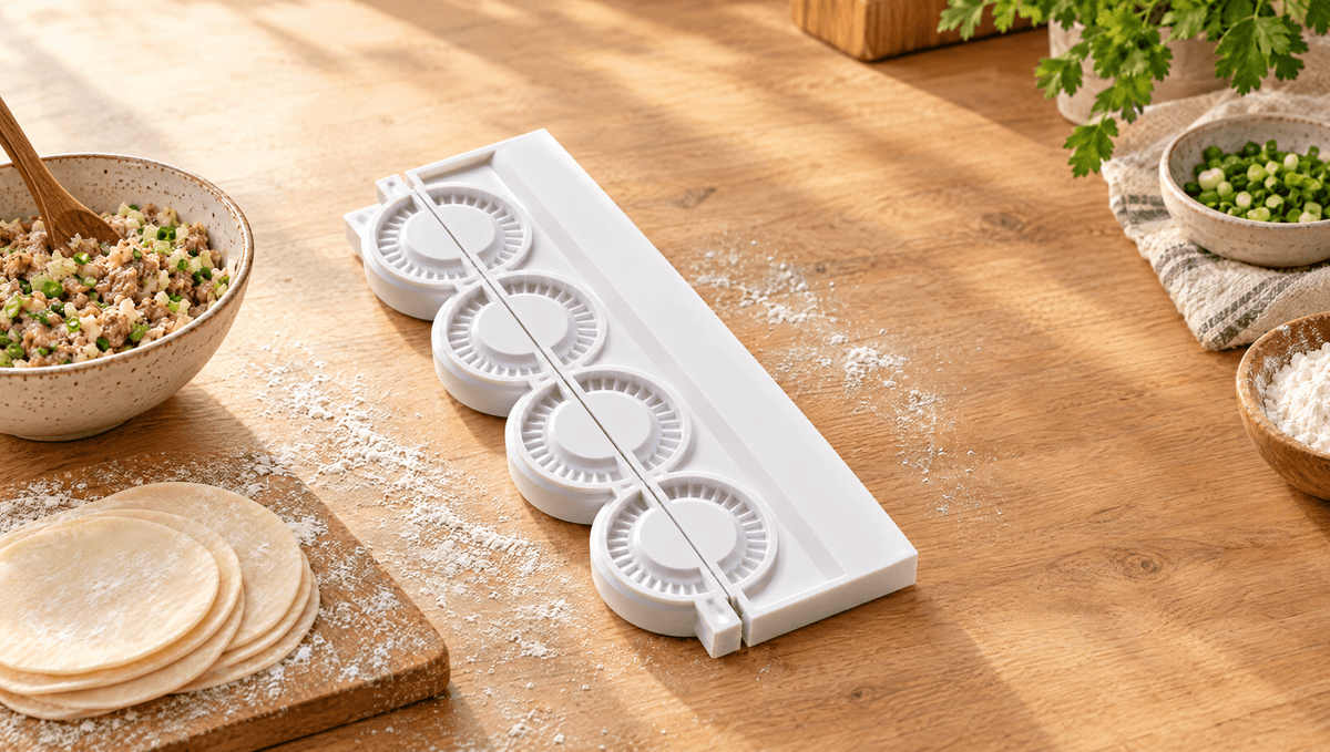 Crimpo™ 4-Cup Dumpling Press - Hartwella