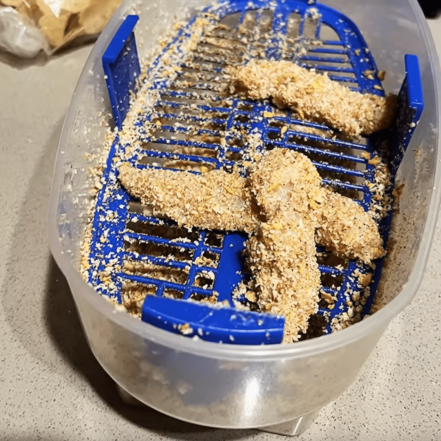 CrispMaster Breader | Mess-Free, Triple Layer System - Hartwella