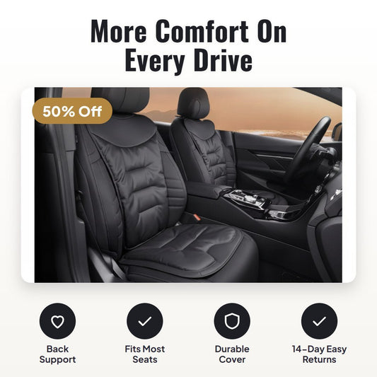 Cruza™ Car Seat Back Support Cushion - Hartwella