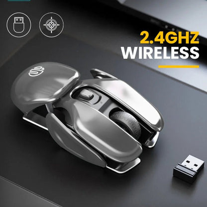 Cryonix Mouse | Wireless Ergonomic Metal Design - Hartwella