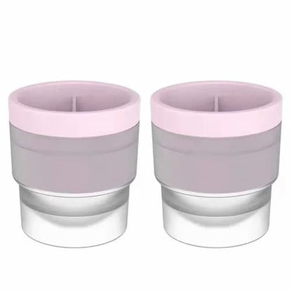 CrystalChill Ice Mold Set | BPA - Free, Makes 3 Round Ice Spheres - Hartwella
