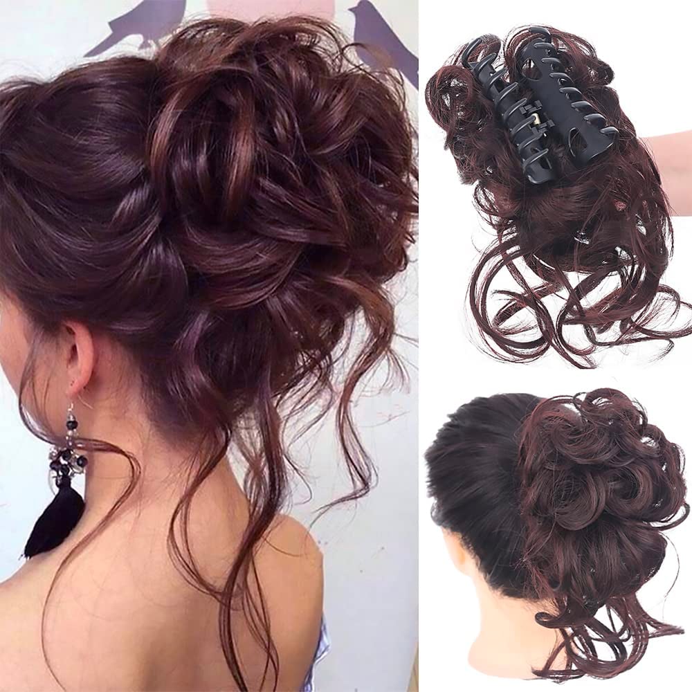 Cura Bun Clip | Premium Synthetic Hair - Hartwella