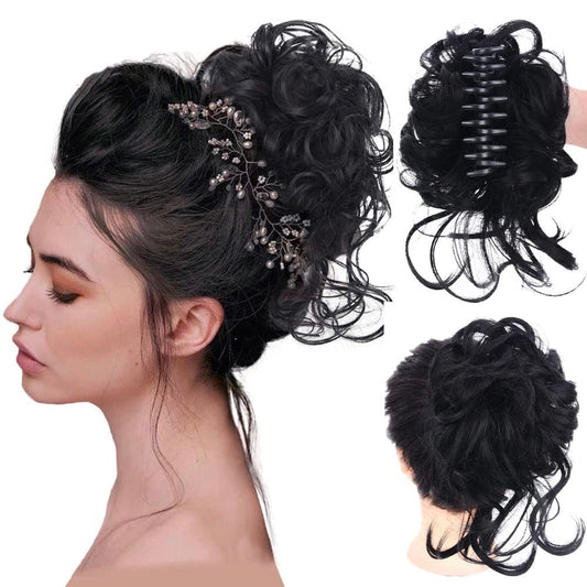 Cura Bun Clip | Premium Synthetic Hair - Hartwella