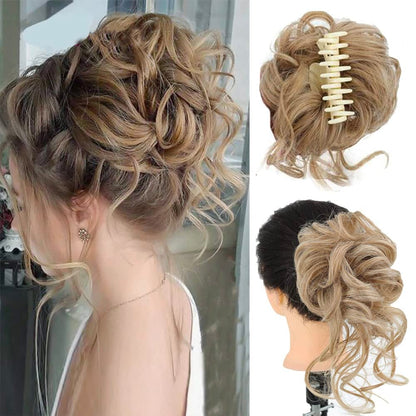 Cura Bun Clip | Premium Synthetic Hair - Hartwella