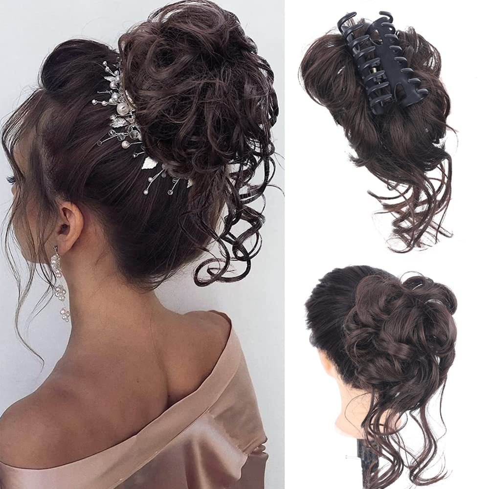Cura Bun Clip | Premium Synthetic Hair - Hartwella