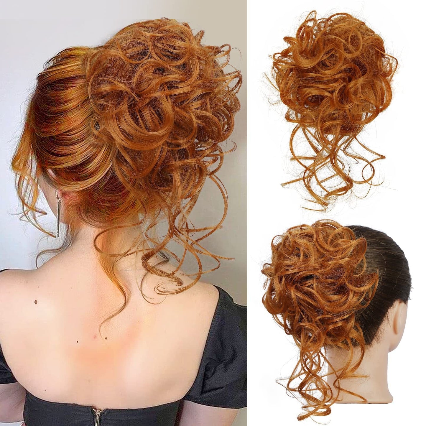 Cura Bun Clip | Premium Synthetic Hair - Hartwella