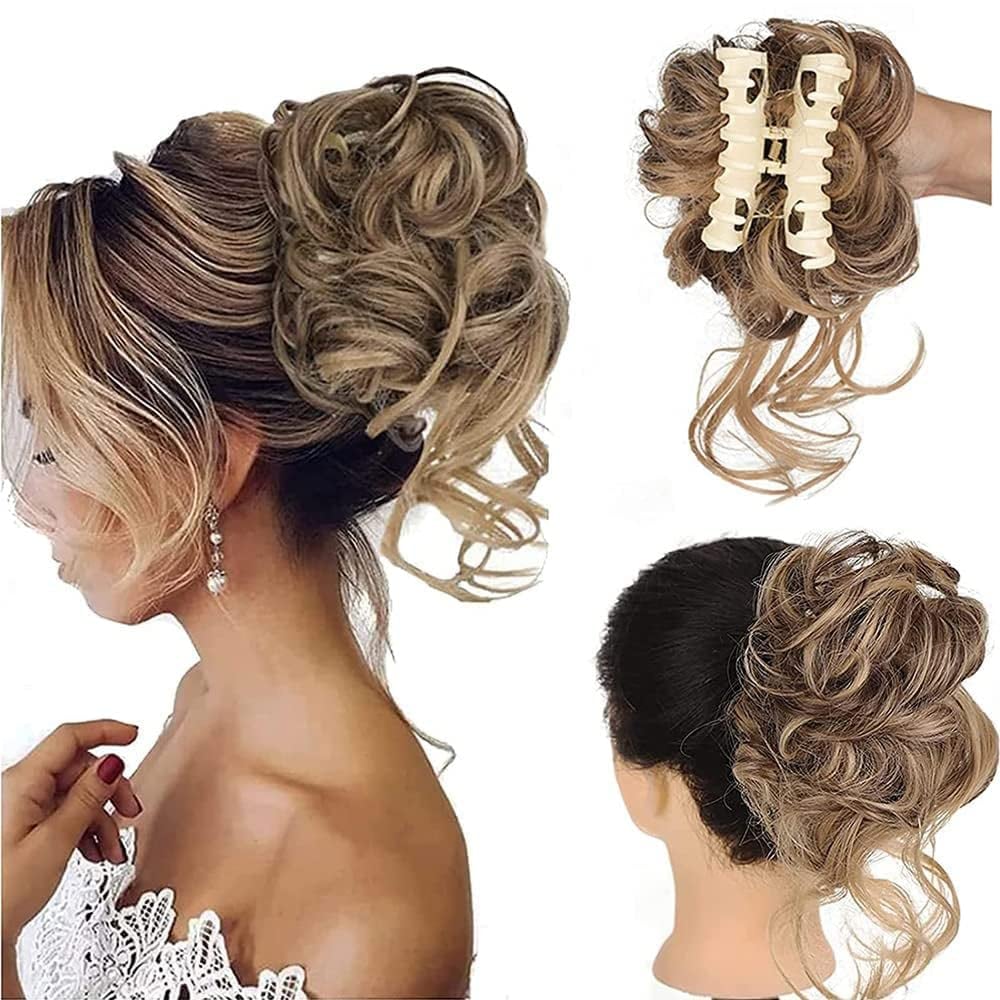 Cura Bun Clip | Premium Synthetic Hair - Hartwella