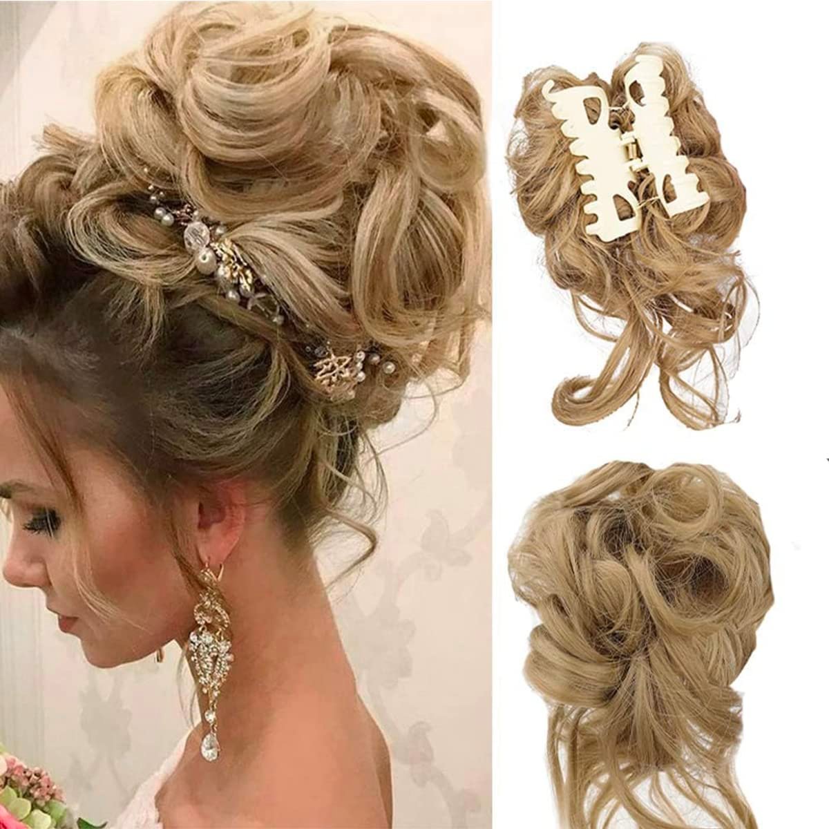 Cura Bun Clip | Premium Synthetic Hair - Hartwella