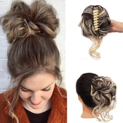 Cura Bun Clip | Premium Synthetic Hair - Hartwella