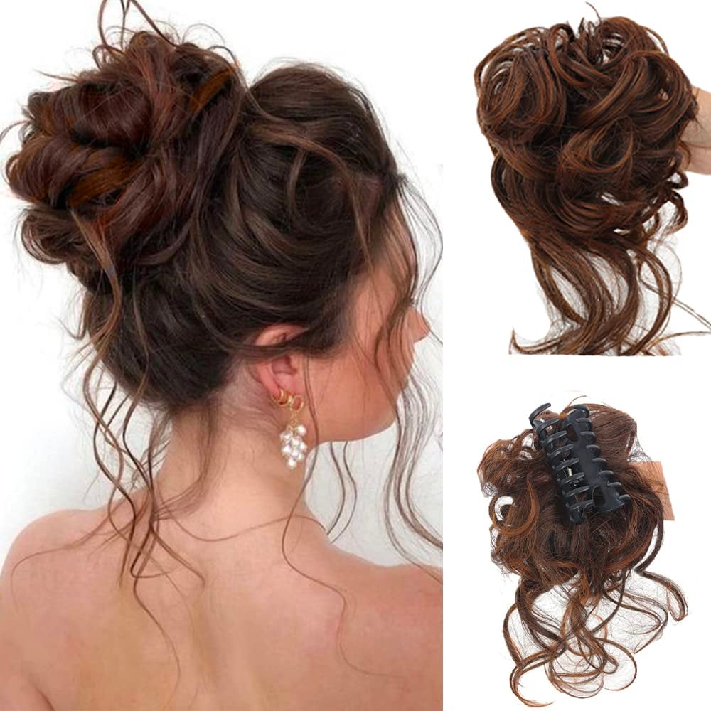 Cura Bun Clip | Premium Synthetic Hair - Hartwella