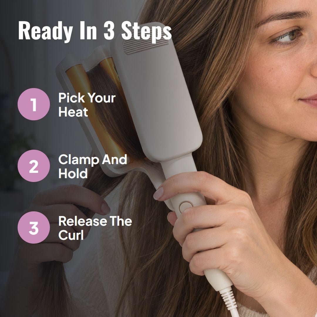 Curlva™ 32mm Wavy Hair Curler