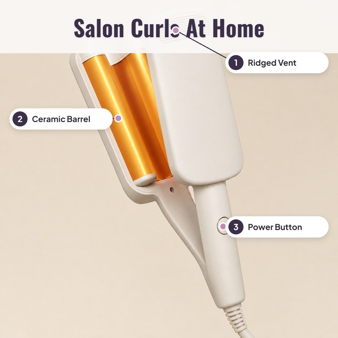 Curlva™ 32mm Wavy Hair Curler