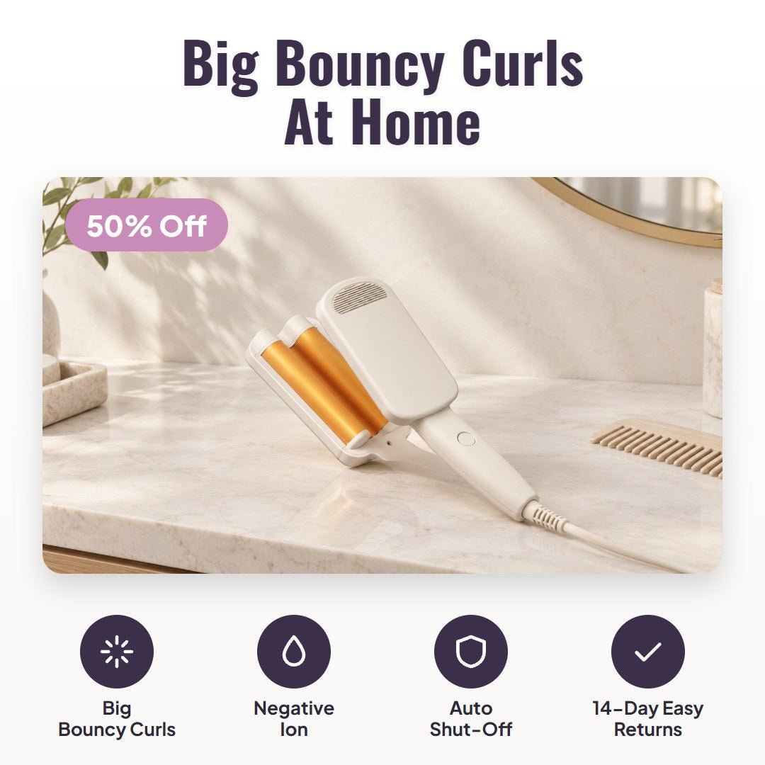 Curlva™ 32mm Wavy Hair Curler