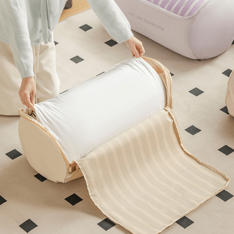 Cylindra Quilt Storage Bag | Zipper Compression System - Hartwella