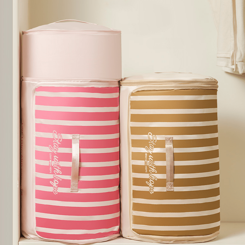 Cylindra Quilt Storage Bag | Zipper Compression System - Hartwella