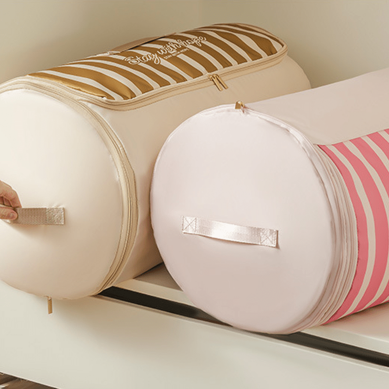 Cylindra Quilt Storage Bag | Zipper Compression System - Hartwella