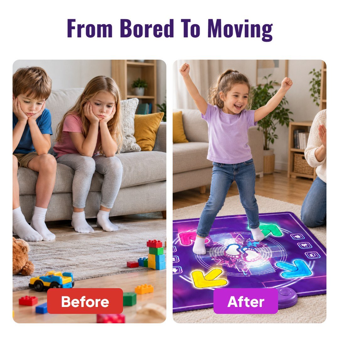 Danzio™ Interactive Musical Dance Mat - Hartwella