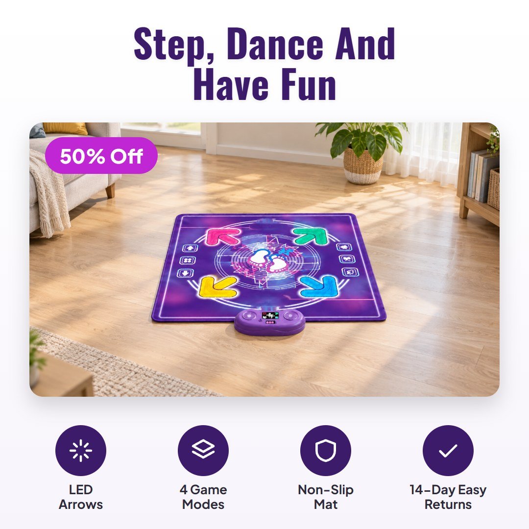 Danzio™ Interactive Musical Dance Mat - Hartwella