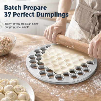 Dara Dumpling Maker | Aluminum Alloy, 37-Hole - Hartwella