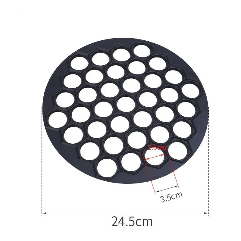 Dara Dumpling Maker | Aluminum Alloy, 37-Hole - Hartwella