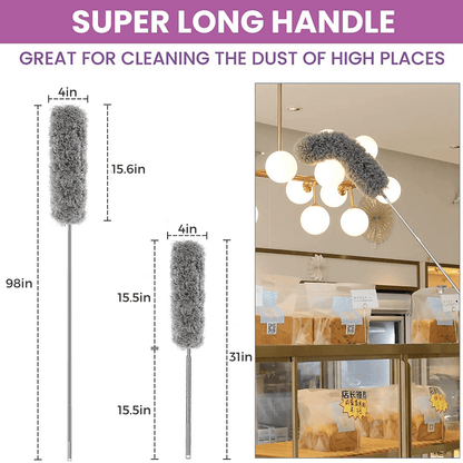 Dazzle Duster | Extendable Microfiber Cleaning Tool - Hartwella
