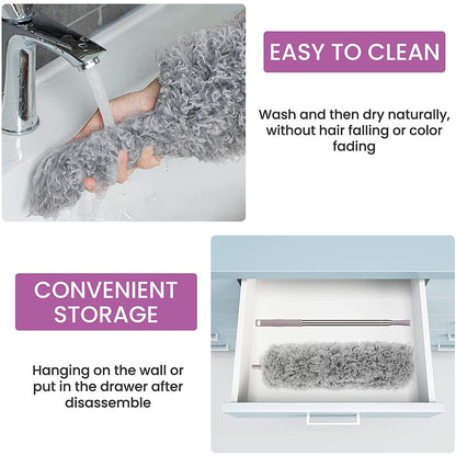 Dazzle Duster | Extendable Microfiber Cleaning Tool - Hartwella