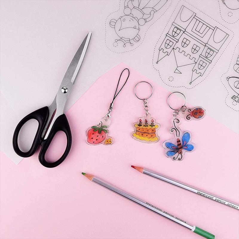 Dazzle Keychain Set | DIY Shrinky Dinks for Kids - Hartwella