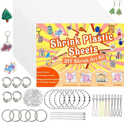 Dazzle Keychain Set | DIY Shrinky Dinks for Kids - Hartwella