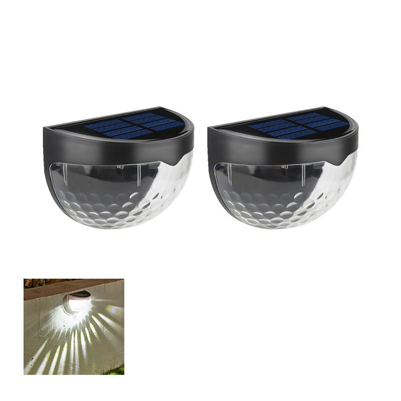 Dazzle Solar Fence Lights | Waterproof, Automatic On/Off, Elegant Design - Hartwella