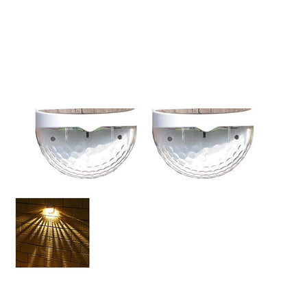 Dazzle Solar Fence Lights | Waterproof, Automatic On/Off, Elegant Design - Hartwella