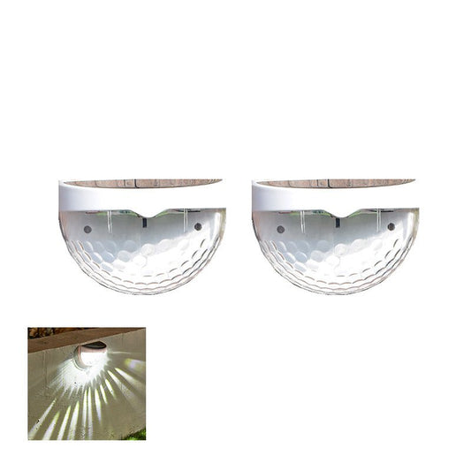 Dazzle Solar Fence Lights | Waterproof, Automatic On/Off, Elegant Design - Hartwella