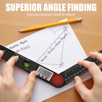 DigiAngle Pro Ruler | 4 - in - 1 Digital Angle Finder - Hartwella