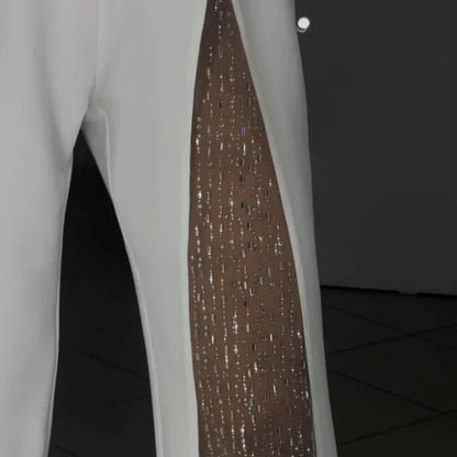 Diva Flair Jumpsuit | Asymmetric One - Shoulder Design - Hartwella