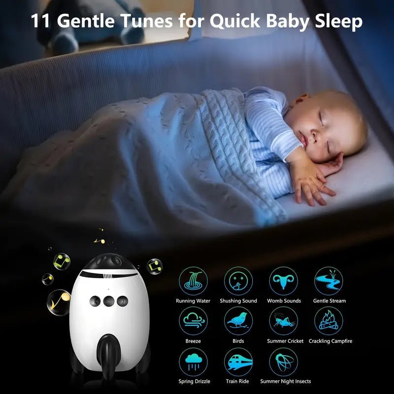 DreamyNest Rocker | Soothing Motion, Portable Design - Hartwella
