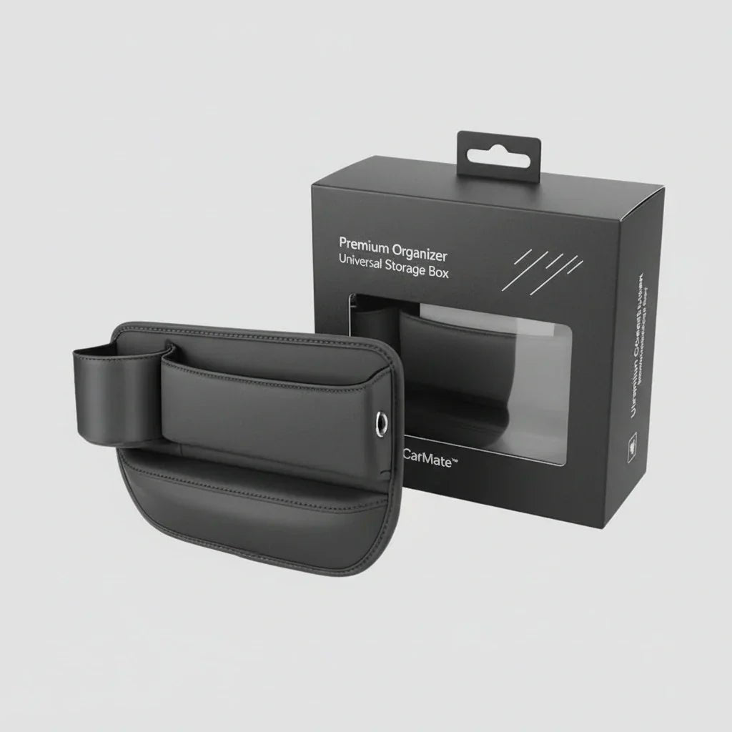 DriveSpace Storage Box | Versatile Car Seat Organizer - Hartwella