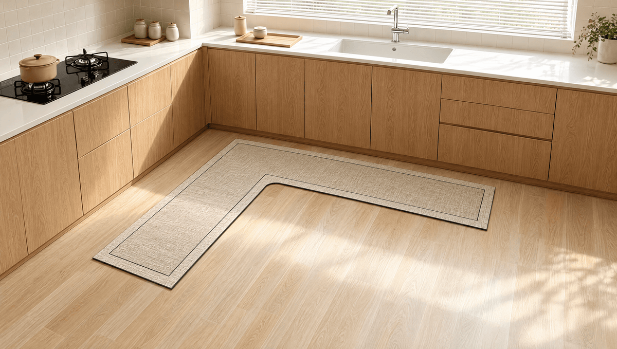 Driza™ L-Shaped Kitchen Mat - Hartwella