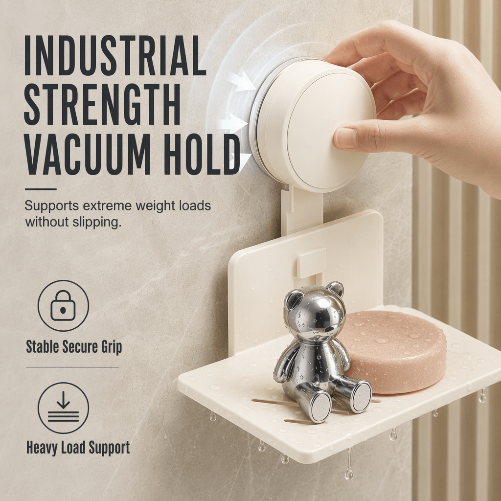 Dryla™ Vacuum Suction Soap Dish - Hartwella