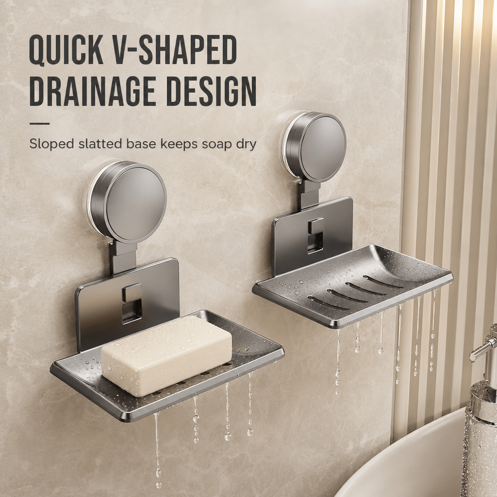 Dryla™ Vacuum Suction Soap Dish