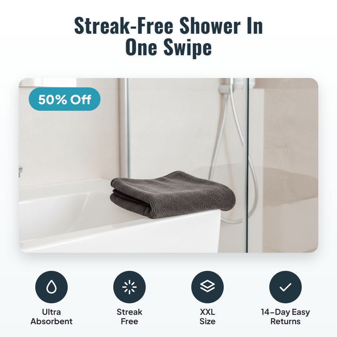 Dryvo™ XXL Shower Drying Cloth (40 x 60 cm) - Hartwella