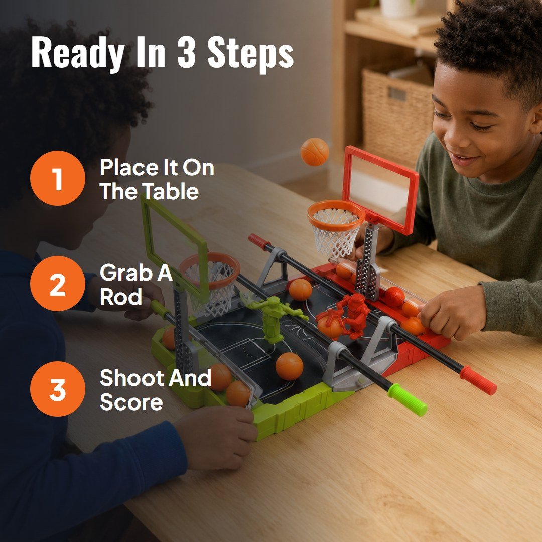 Dunkit™ Mini Basketball Tabletop Game