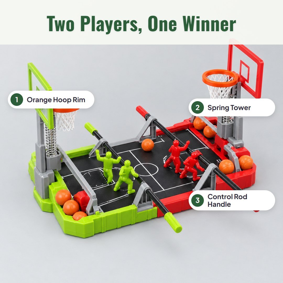 Dunkit™ Mini Basketball Tabletop Game - Hartwella