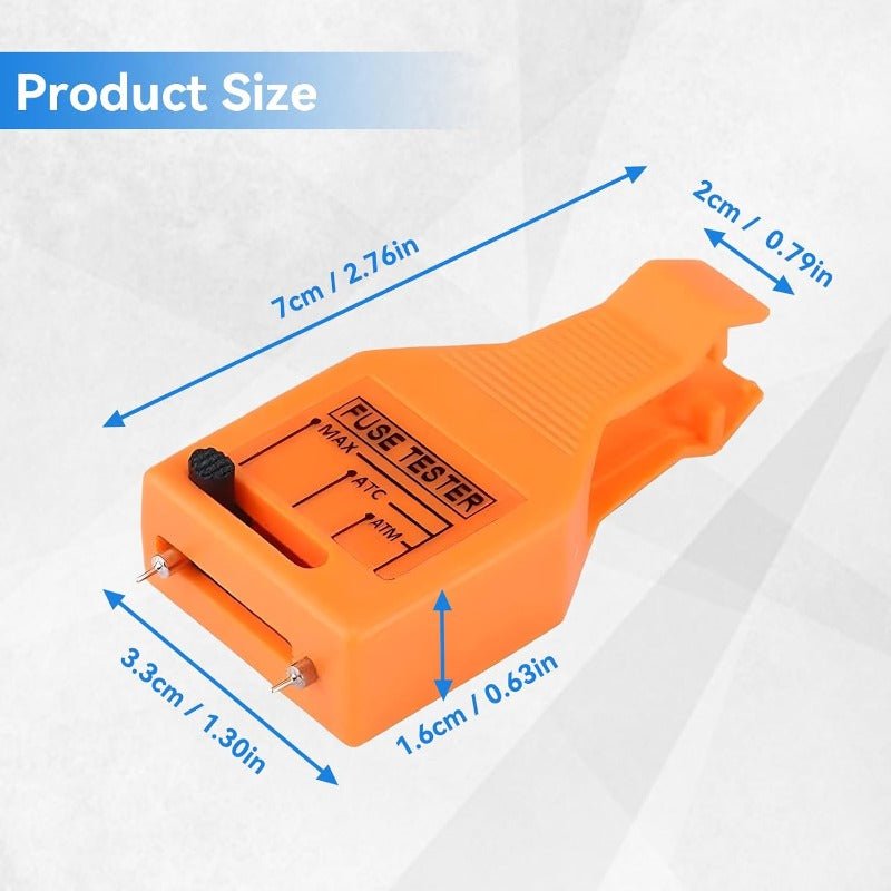 Dura Car Fuse Tester | Dual Functionality for Standard and Mini Fuses - Hartwella