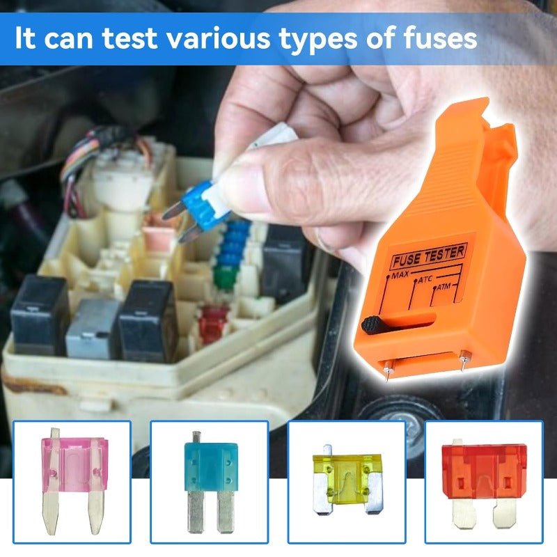 Dura Car Fuse Tester | Dual Functionality for Standard and Mini Fuses - Hartwella