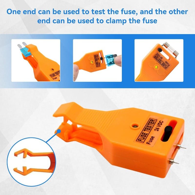 Dura Car Fuse Tester | Dual Functionality for Standard and Mini Fuses - Hartwella